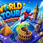 World Tour – Game nhảy qua kỳ quan thế giới đầy kịch tính