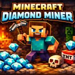 Minecraft Diamond Miner – Game Đào Kim Cương Online Miễn Phí