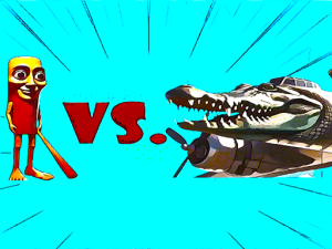 Tung Tung Tung Sahur VS Bombardino – Game Hành Động Hài Hước