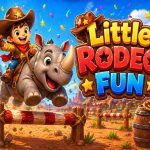Little Rodeo Fun – Game Cưỡi Tê Giác Vượt Chướng Ngại Vật
