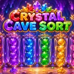 Crystal Cave Sort – Game Giải Đố Sắp Xếp Đá Quý Vui Nhộn